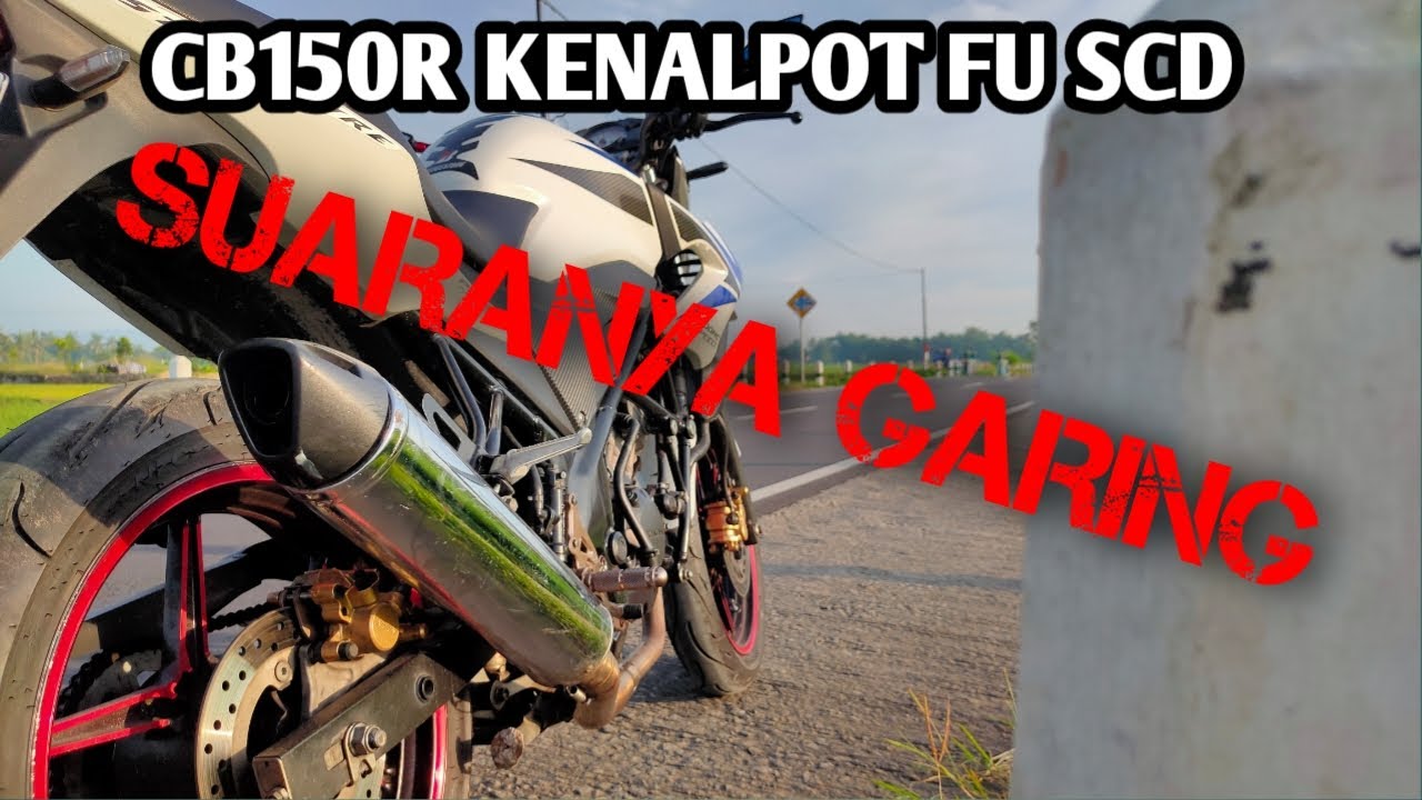 Tes Suara knalpot Fu SCD Di Cb150 Riview