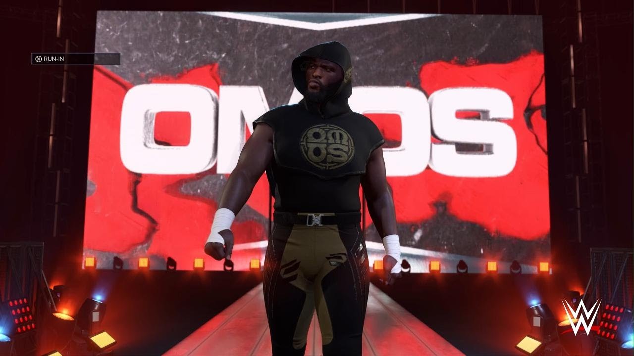 WWE 2K24 WWE Live Omas Vs LA Knight