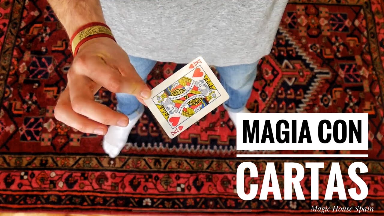 COMO HACER DESAPARECER UNA CARTA /  Magia REVELADA