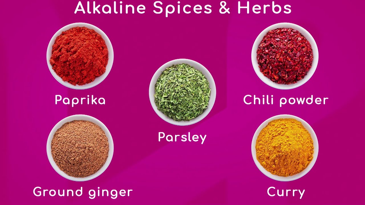 Alkaline Spices and Herbs