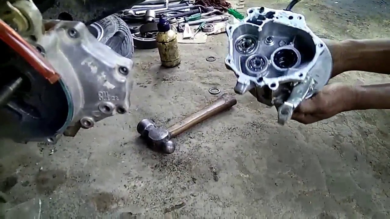 Hero Pleasure rear wheel bearing install in just 12 minutes
