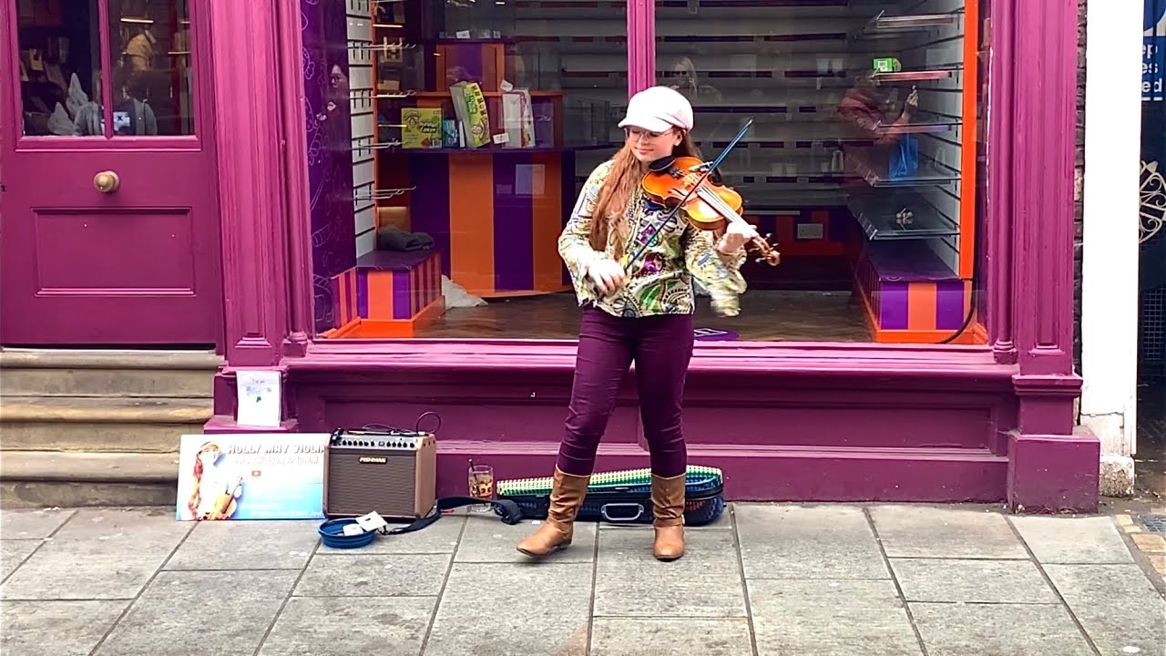 When a violinist plays Sweet Child O’ Mine…