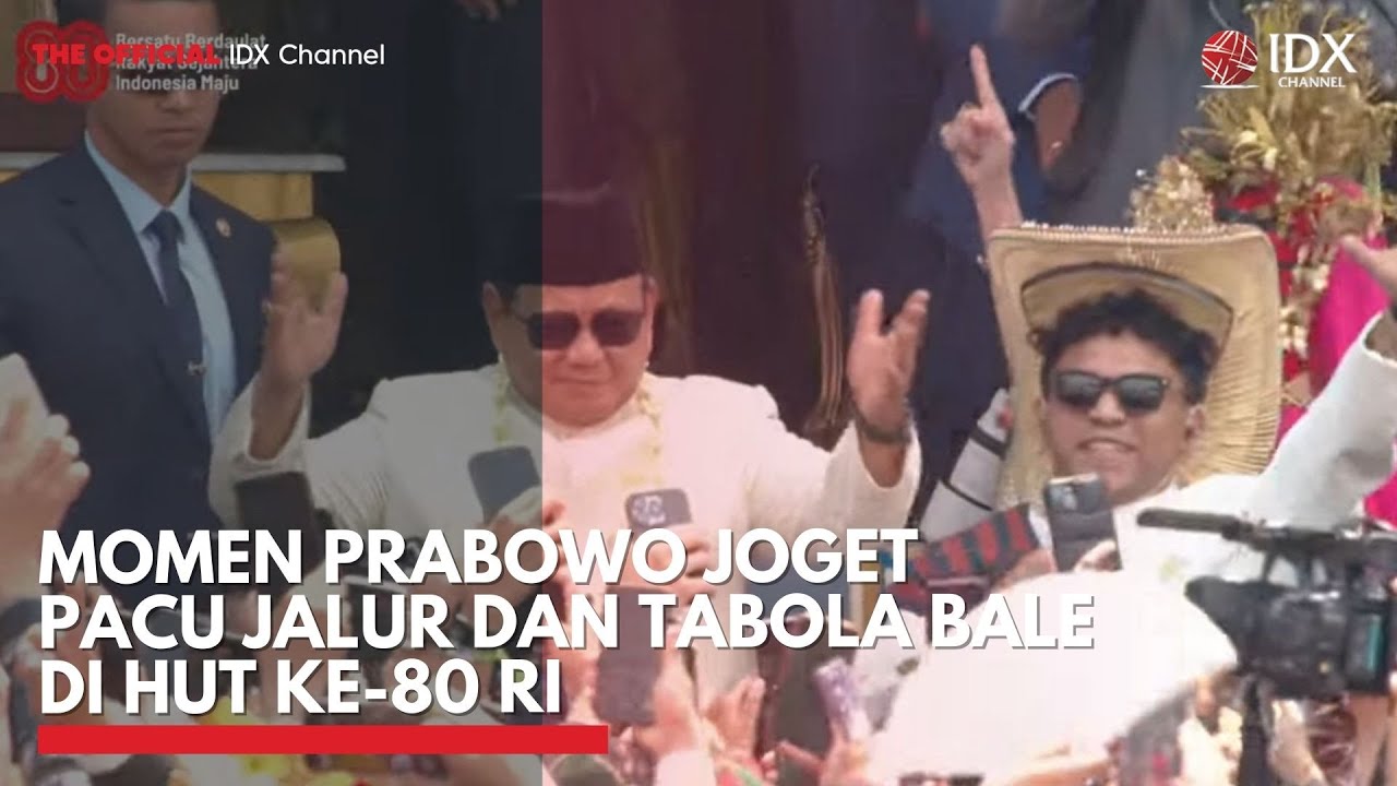 Momen Prabowo Joget Pacu Jalur dan Tabola Bale di HUT ke-80 RI | BREAKING NEWS