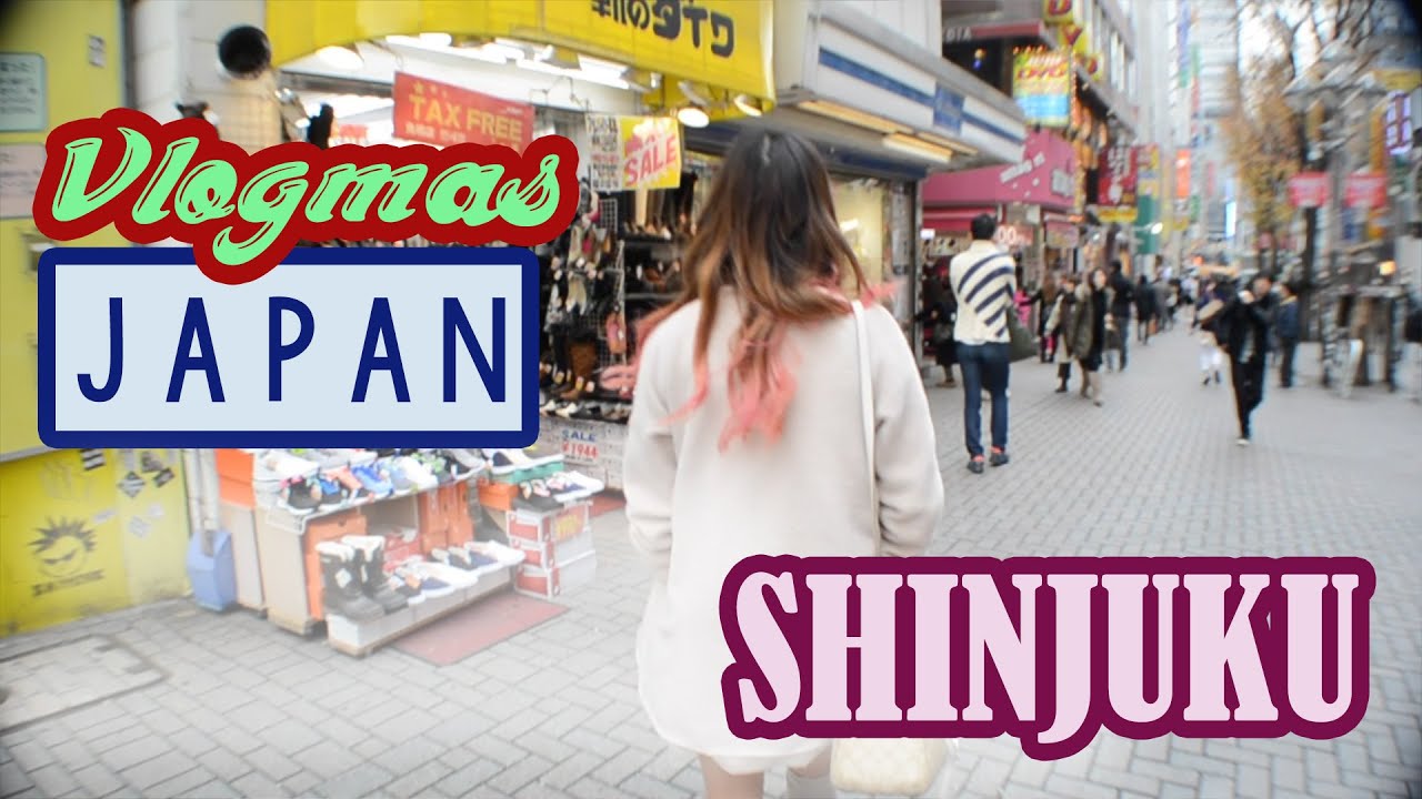 Hanging in Shinjuku | Vlogmas #21 | KimDao in JAPAN ft Sunnydahye