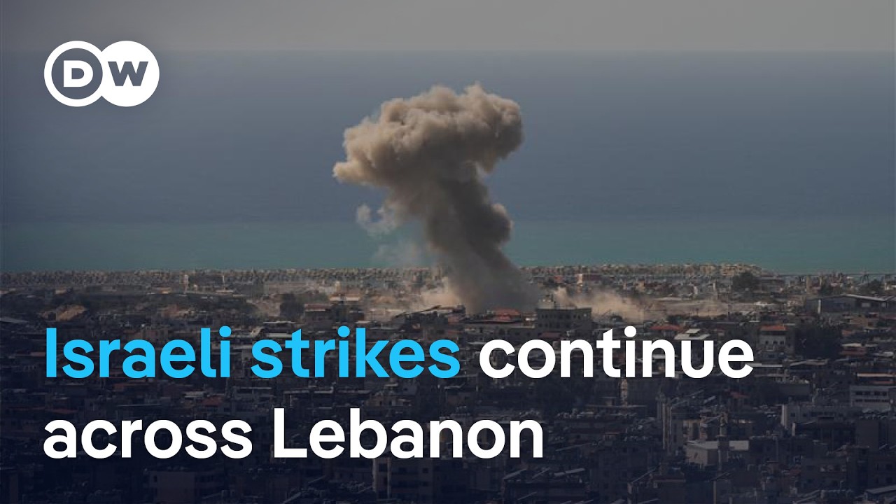 Israel strikes more targets in Lebanon as US‑Iran ceasefire holds | DW News