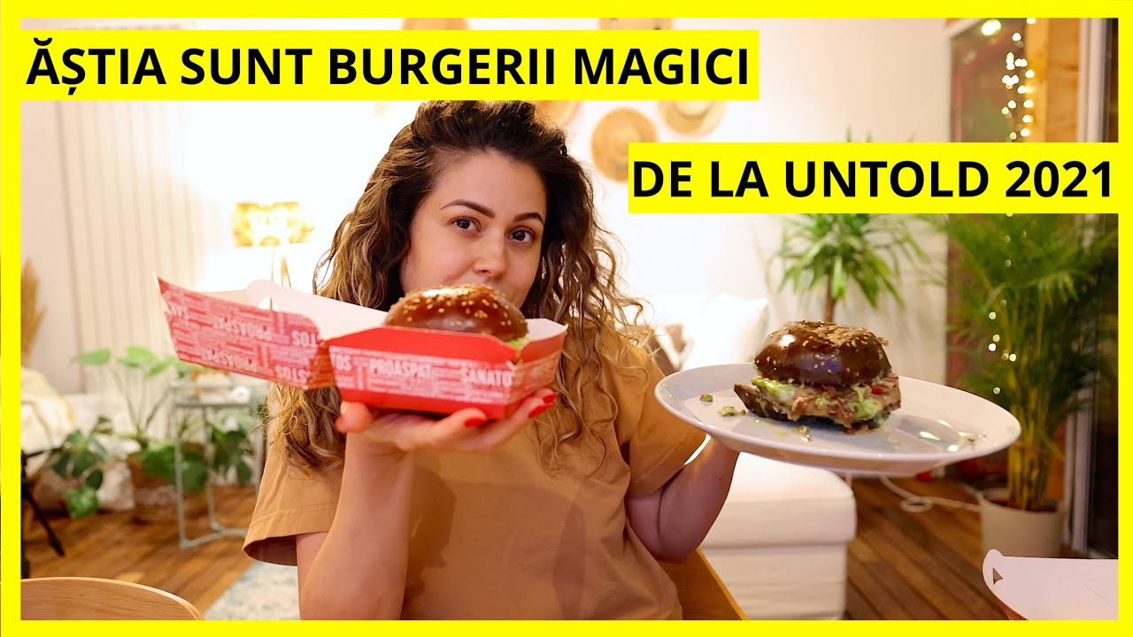 AM MÂNCAT BURGERII MAGICI DE LA UNTOLD 2021! (UNTOLD Magic Burger by tazz)