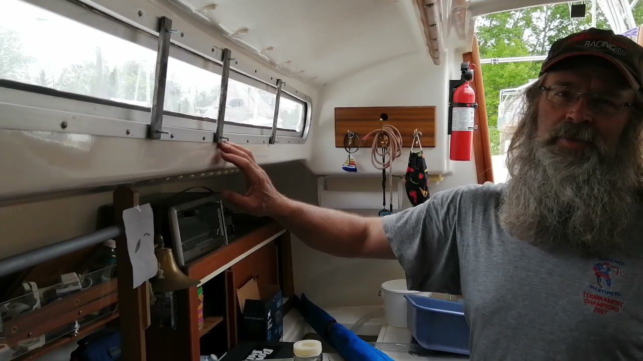 Improvements to our Tanzer 8 5 sailboat