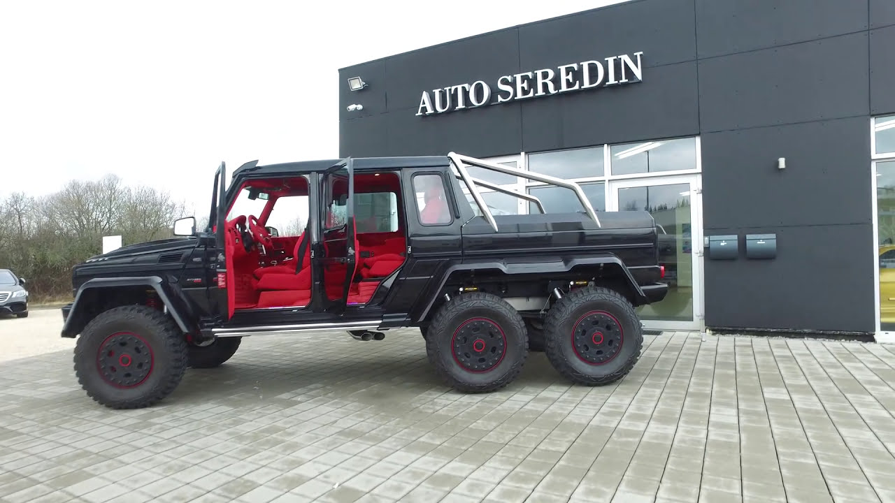 MERCEDES-BENZ G 63 AMG 6X6 BRABUS 700HP ONE OF ONE ! 1 MILLION DOLLAR BABY ! SEREDIN GERMANY
