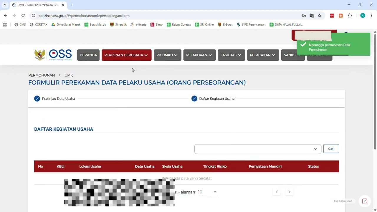 CARA MEMBUAT TANDA DAFTAR GUDANG