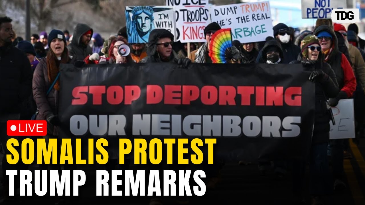 Somali Anti-Trump Protest LIVE: Mogadishu Demonstrators Rally Against Trump Over Offensive Remarks