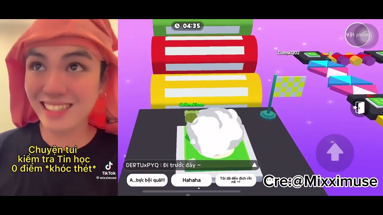 Parkour obbyrace kể chuyện nèee#2 Cre:Mixximuse