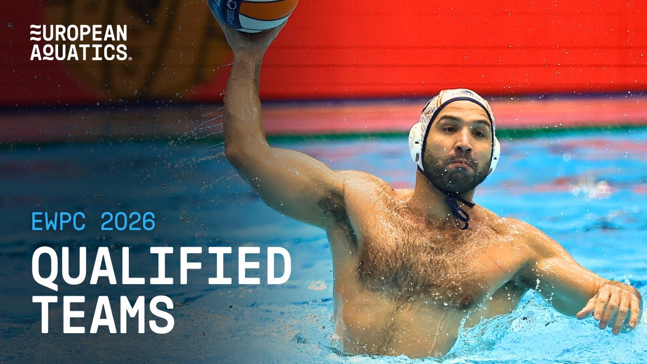 All 16 Qualified Teams | European Water Polo Championship Belgrade 2026