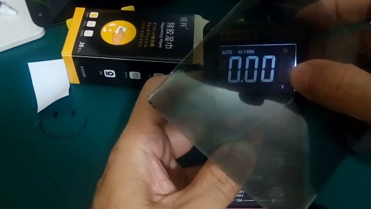 三用電表單色螢幕高反差偏光片更換方式詳細教學，購買偏光片請看說明（ jackie168 lab ）