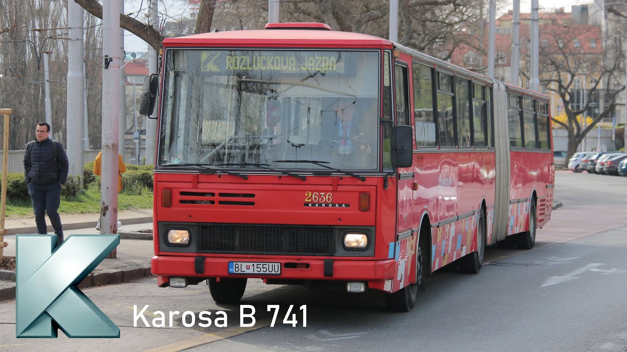 Rozlúčka s Karosami B 741 v Bratislave│2.4. 2022