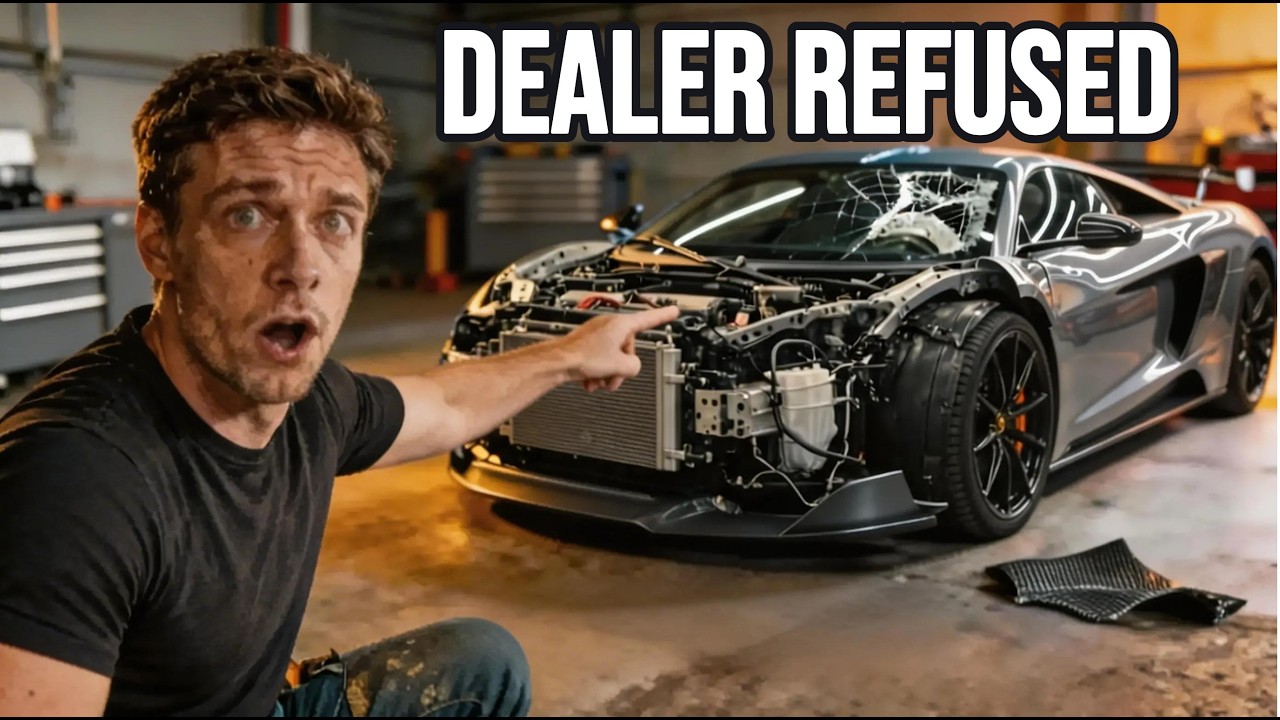 I REBUILT A $3M WRECKED BUGATTI CHIRON THE DEALER REFUSED TO FIX