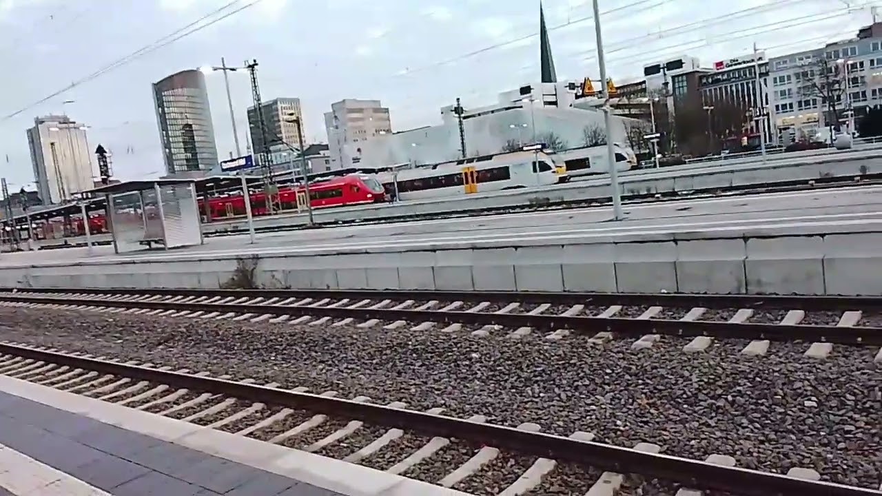 Eisenbahnverkehr in Dortmund Hbf am 08.01.2026 – Railway traffic in Dortmund Hbf on 08. January 2026