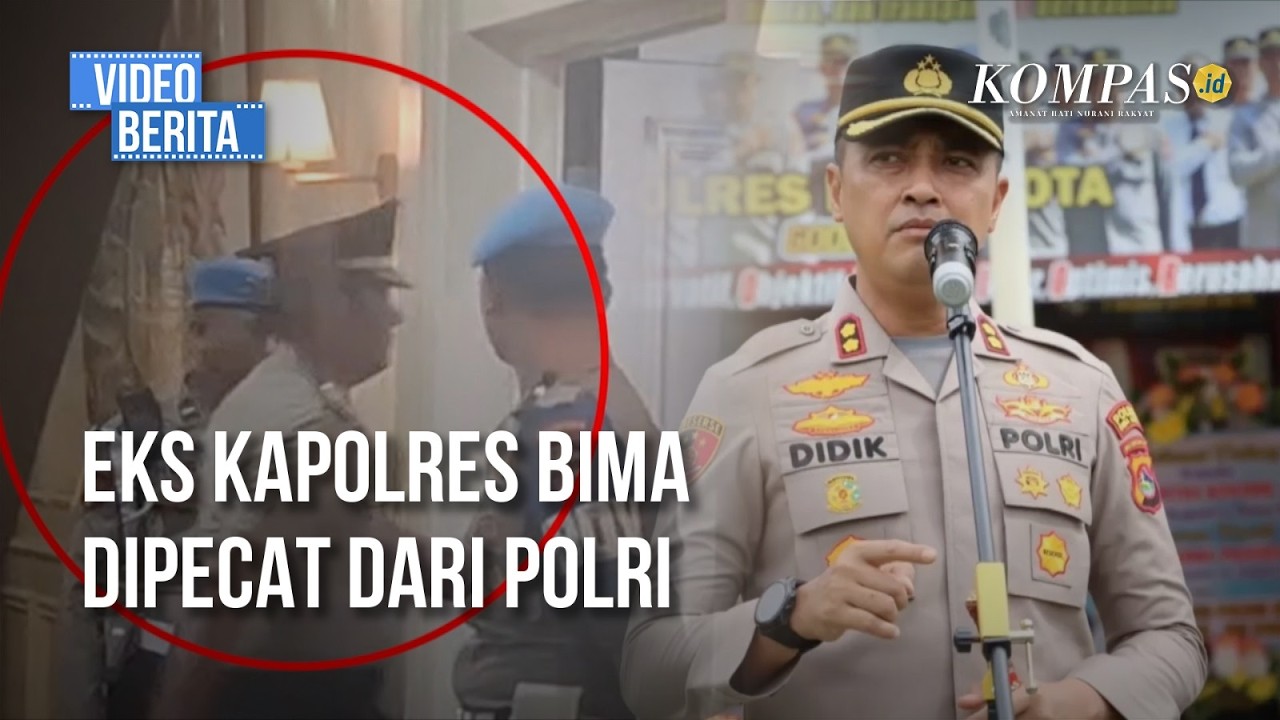 Terima Rp 2,8 Miliar dari Bandar Narkoba, Eks Kapolres Bima Didik Dipecat dari Polri