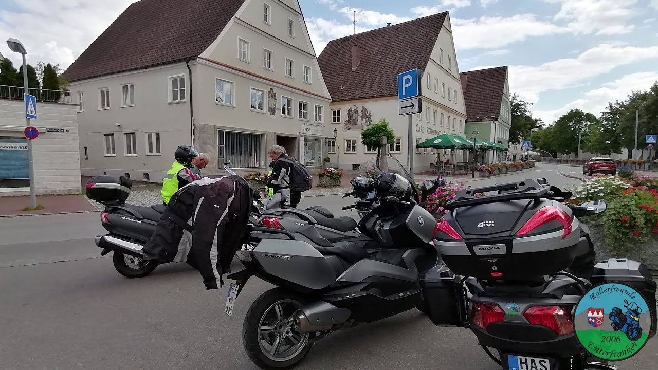 Alpentour 2020 der Rollerfreunde Unterfranken