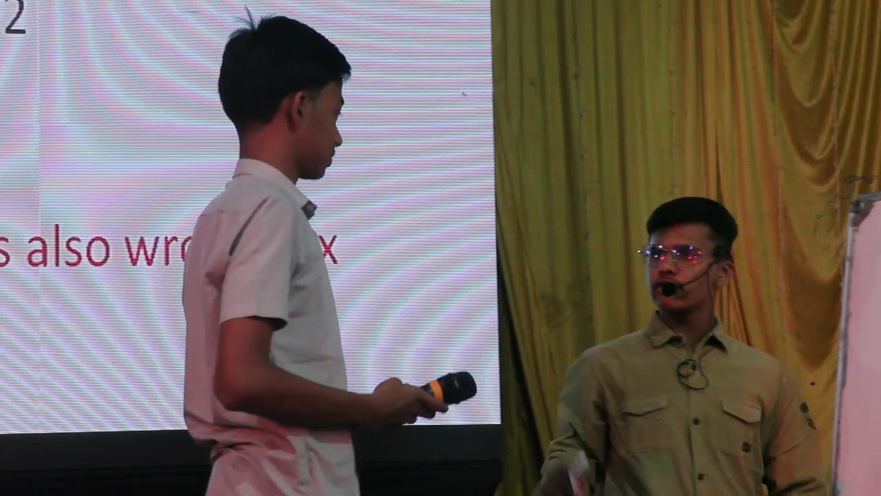 Maths skit by Samveda students 2026