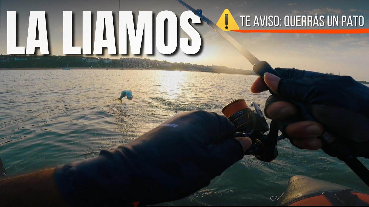 🔥🎣PESCAMOS  en el PUERTO de MAZAGON y vaya BICHO XL saca JESUS