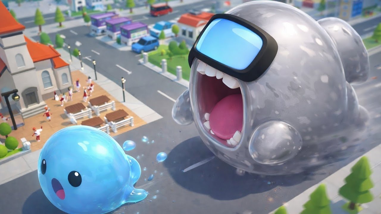 Super Slime.io-SATISFYING Black Hole Gameplay | NEW GAME#40#SuperSlime#BlackHoleGameplay#gameplay
