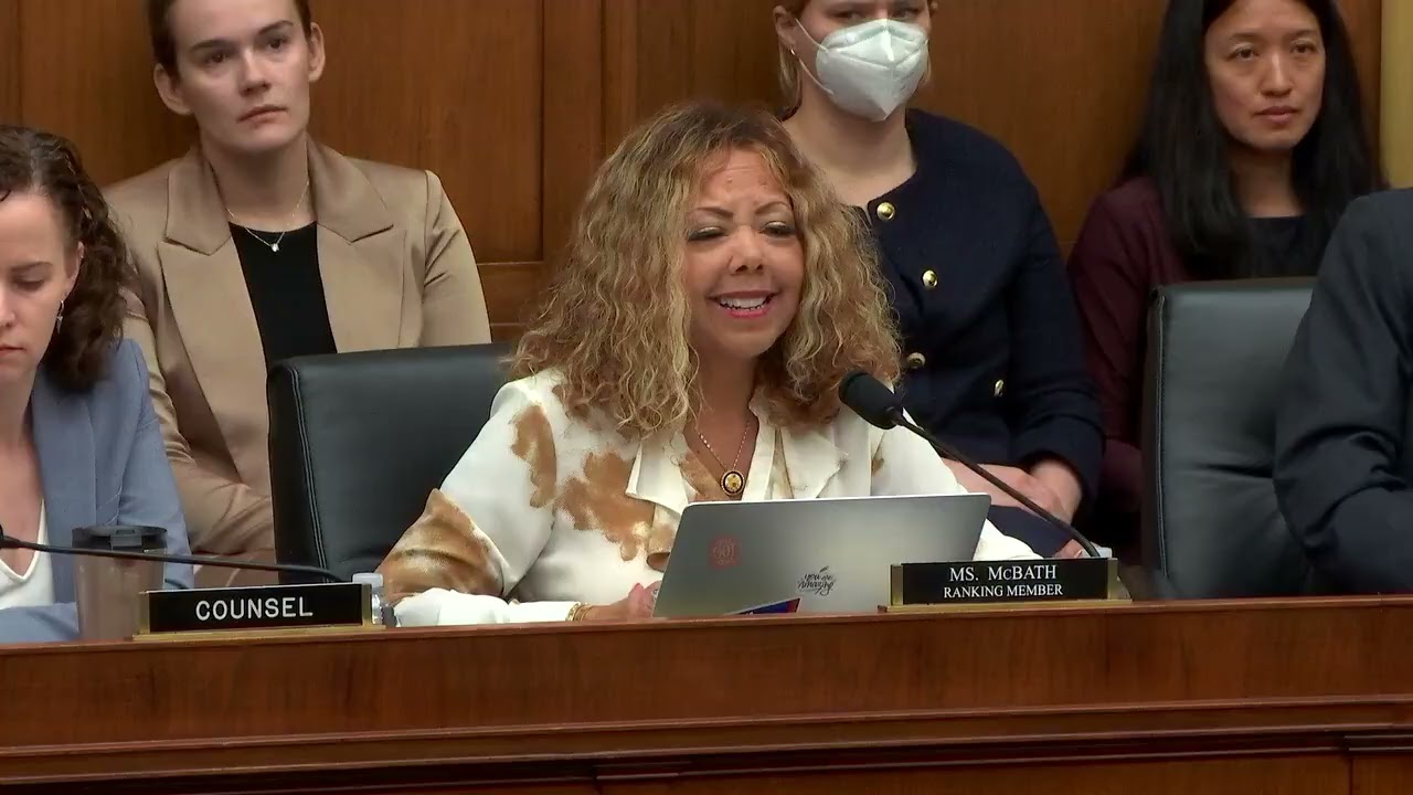 Ranking Member Lucy McBath delivers opening remarks