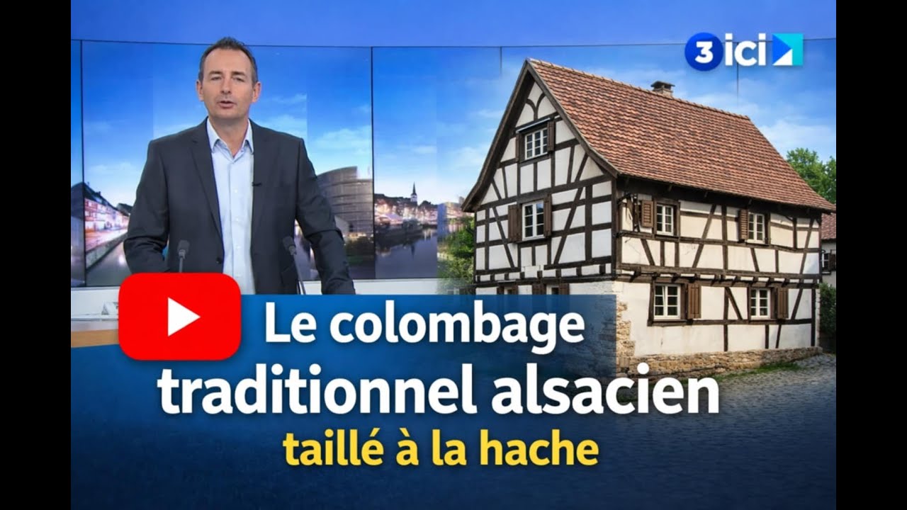 R&eacute;novation et RECONSTRUCTION d'une MAISON ALSACIENNE &agrave; COLOMBAGES - un chantier hors du temps-