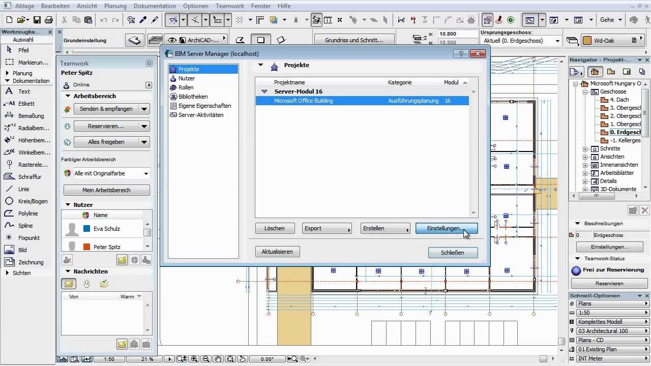 ArchiCAD 16 - BIM Server - 3 - Zeitplan eines PLN Projekt Backups aufstellen