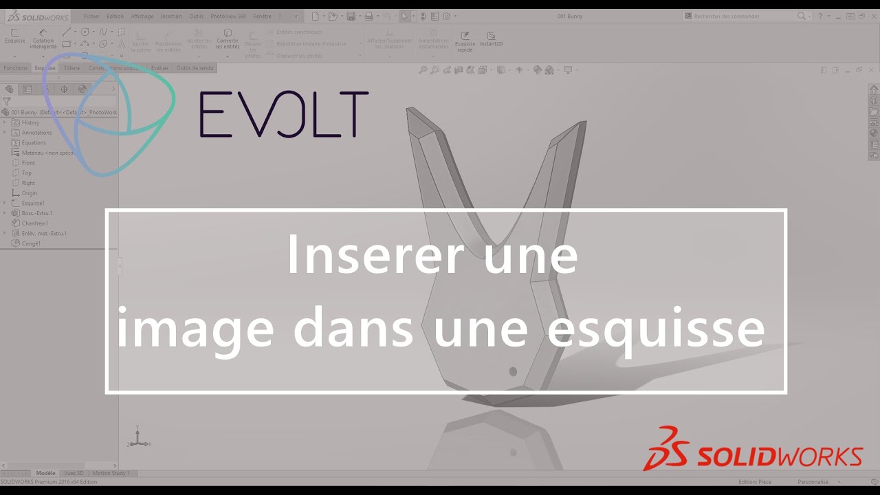 Les Images d'Esquisse - Evolt Academy - Formation Solidworks