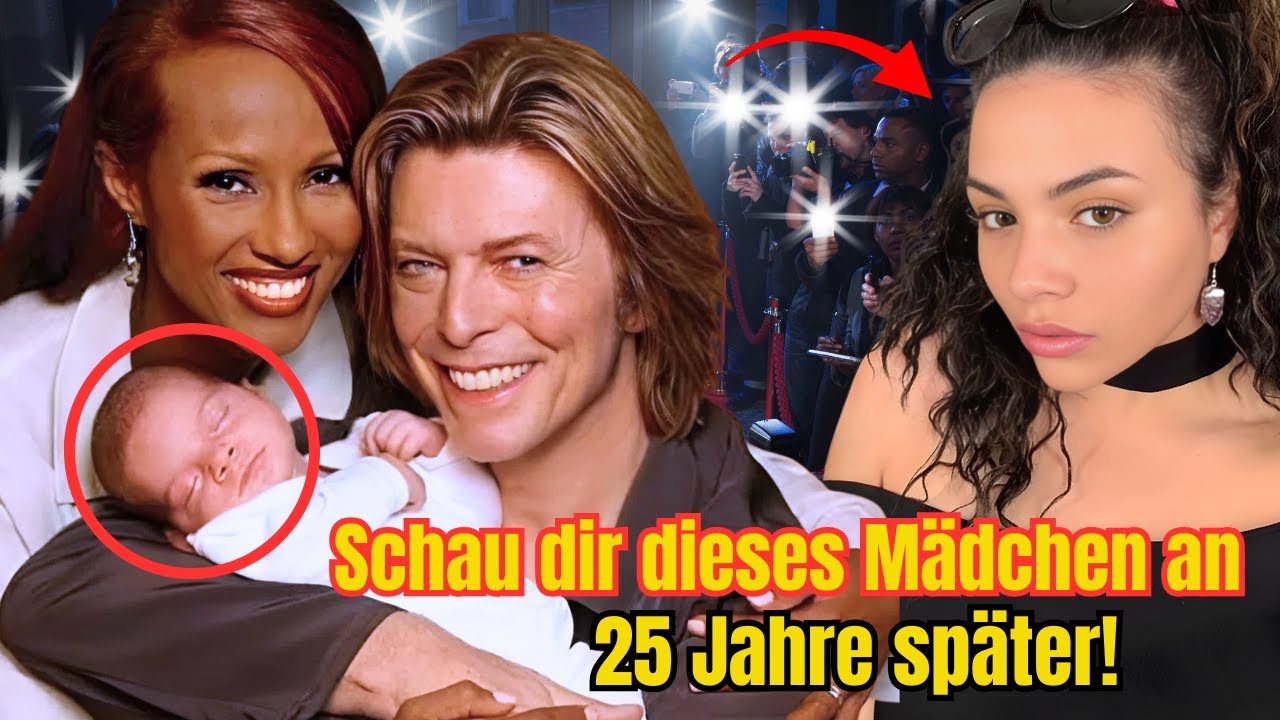 So sieht die Tochter von David Bowie heute aus – Die wahre Liebesgeschichte von Iman & Bowie