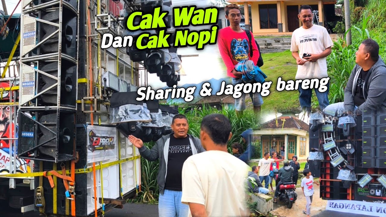Gayeng🔥Cak Wan RISWANDA & Cak Nopi NANDA Saling Sambang & Saling Sharing sound nya Masing