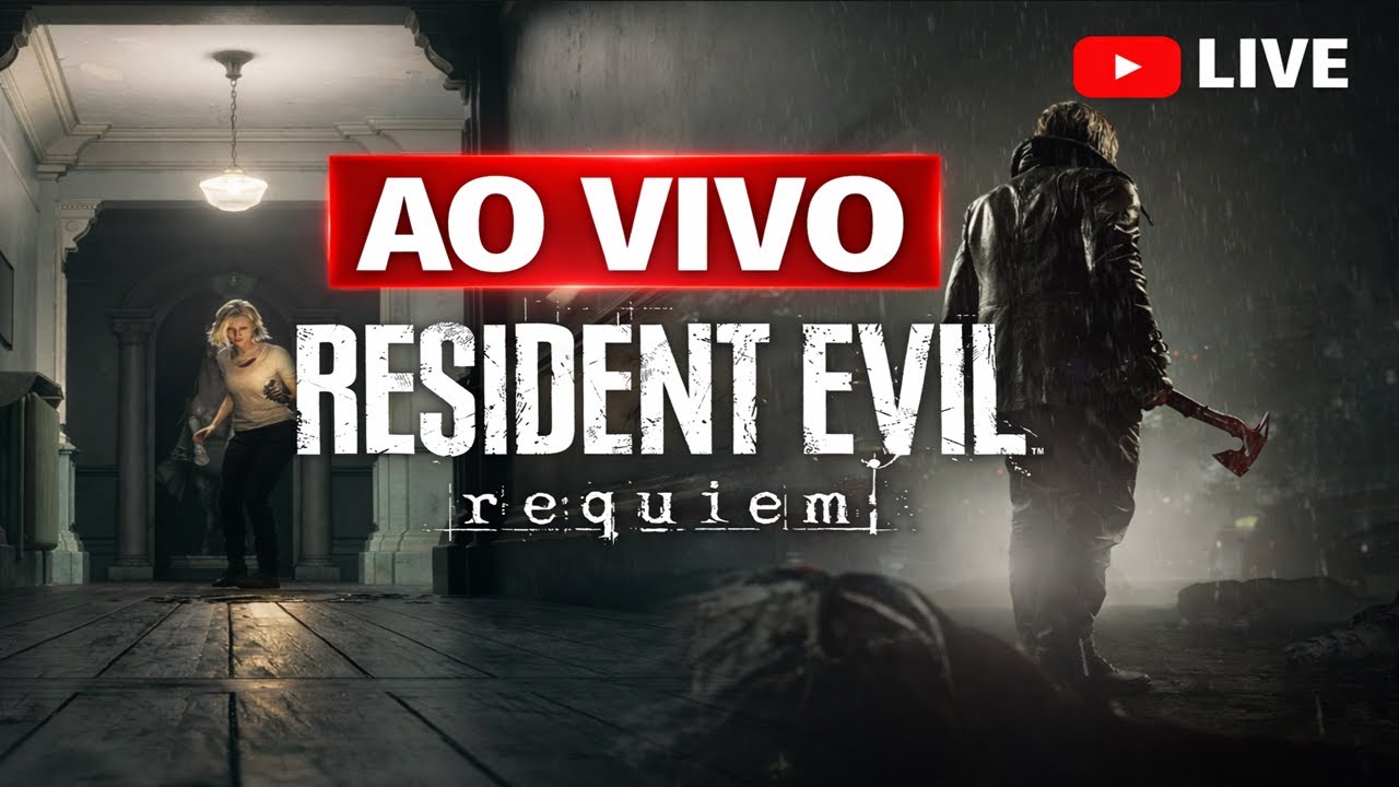 Resident Evil Requiem Parte  4 - Ao Vivo