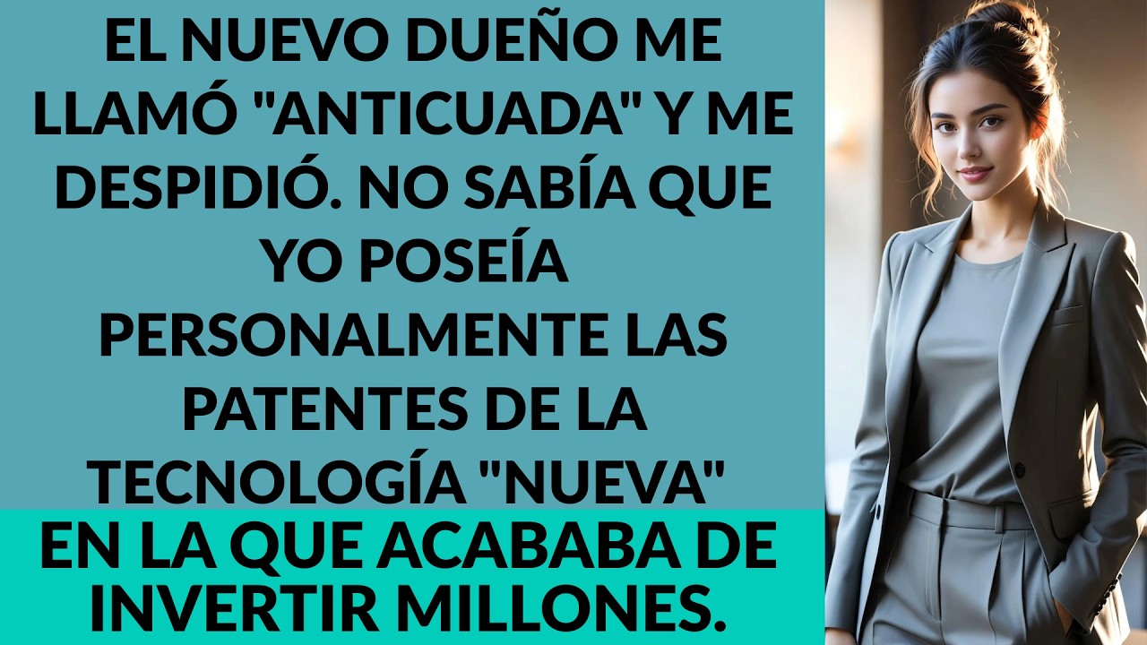 Despedida por ser‘anticuada,ella poseía las patentes detrás de su inversión tecnológica de $3 millon
