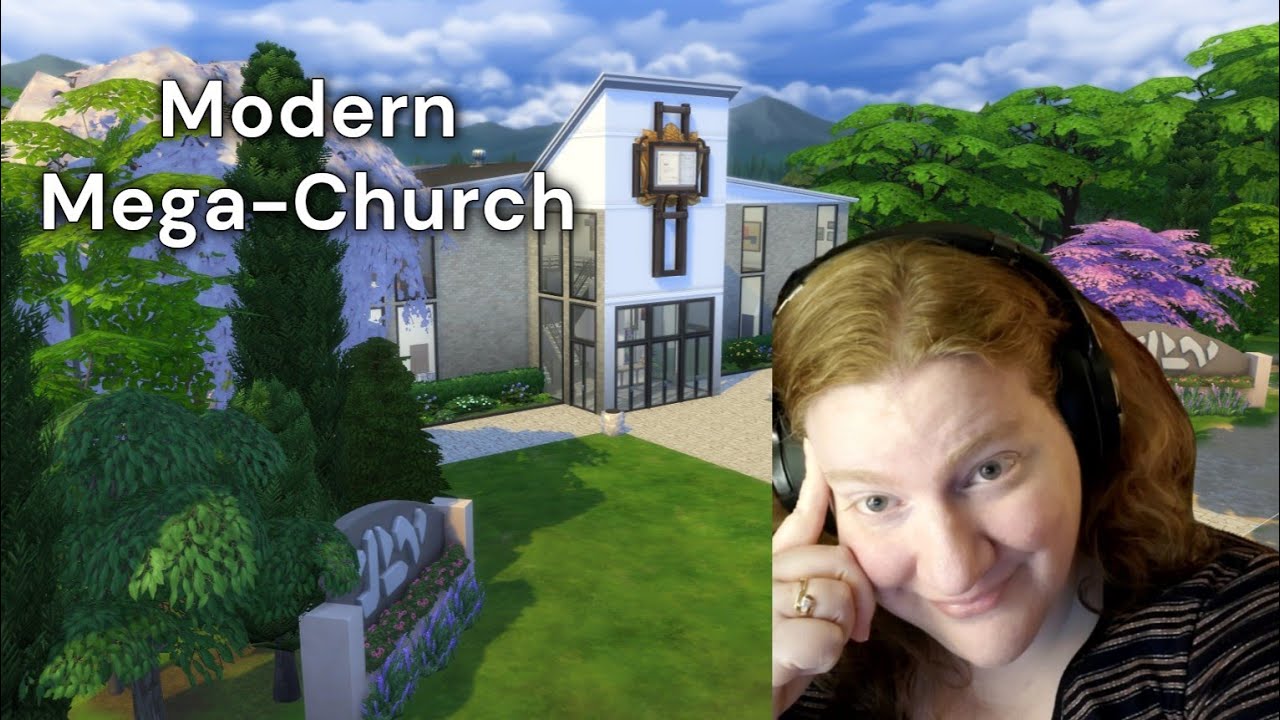 I Built a MEGA-CHURCH in The Sims 4!