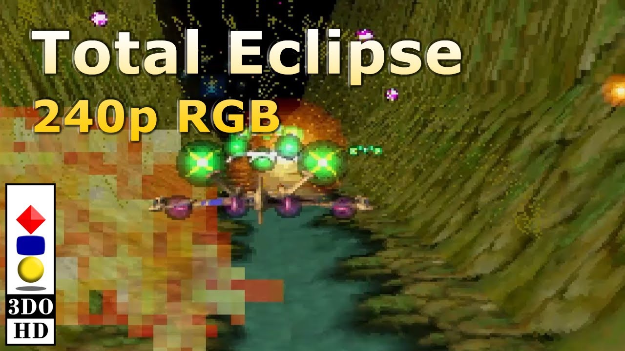 3DO Total Eclipse World 1 Gameplay 240p RGB