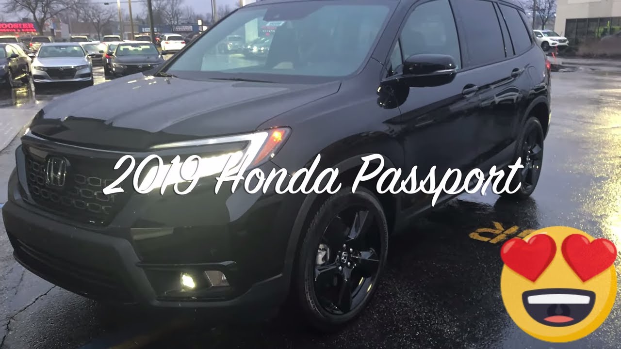 2019 Honda Passport Elite Specs Quick Look
