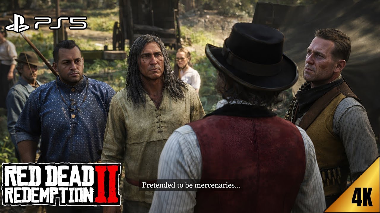 Red Dead Redemption 2 | Helping Eagle Flies Save Their Horses | Red Dead Redemption 2 Gameplay