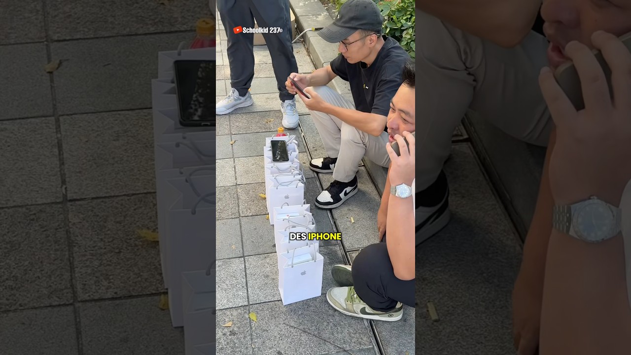 iPhone 17 pro Max en Rupture de stock en Chine #dinguerie #iphone17 #schoolkid237