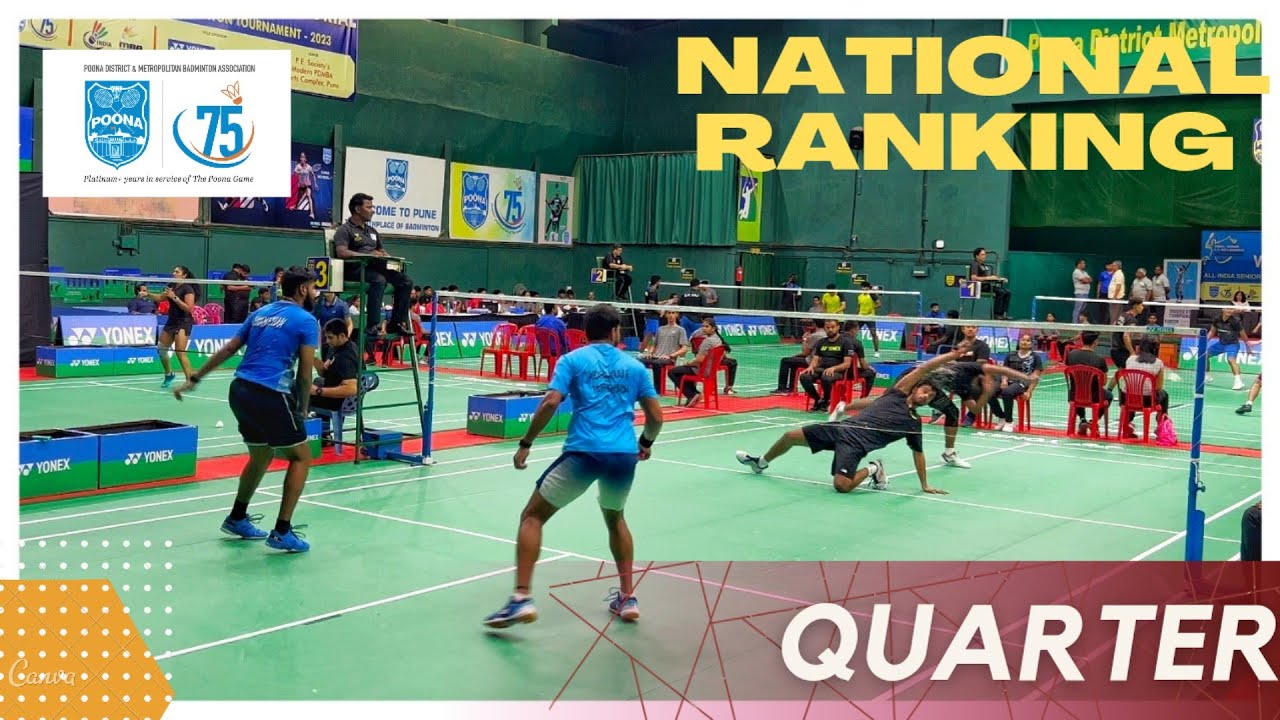 LOKESH/MOHANRAJ VS ROHITH/VISHNU:VV NATU MEMORIAL ALL INDIA SENIOR RANKING PUNE 2023