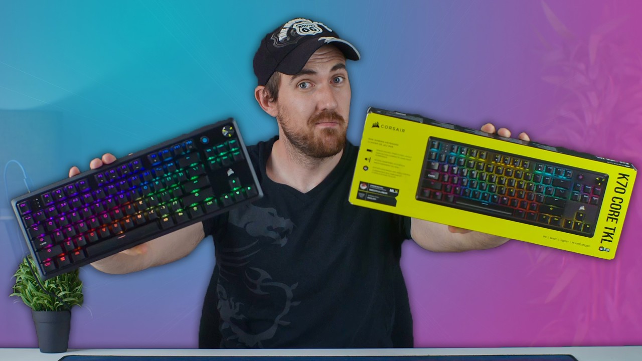 Corsair K70 Core TKL - Unboxing & Comparision