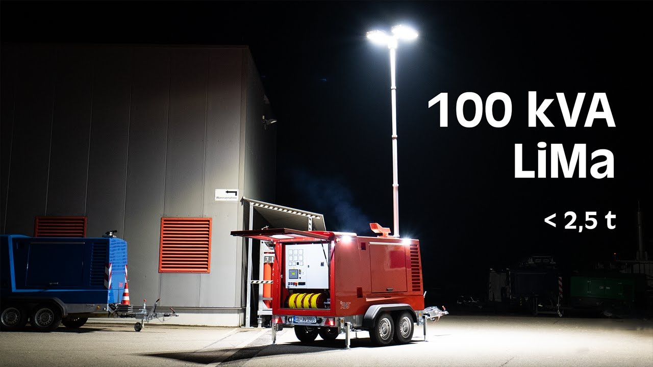 Feuerwehr & Katastrophenschutz 100 kVA LiMa unter 2,5 t
