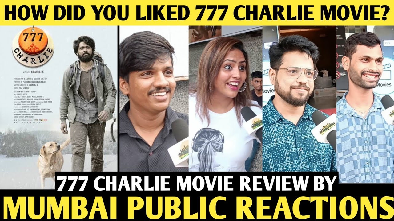 777 Charlie Movie PUBLIC REACTIONS | Rakshit Shetty | 777 Charlie Movie PUBLIC REVIEWS #777charlie