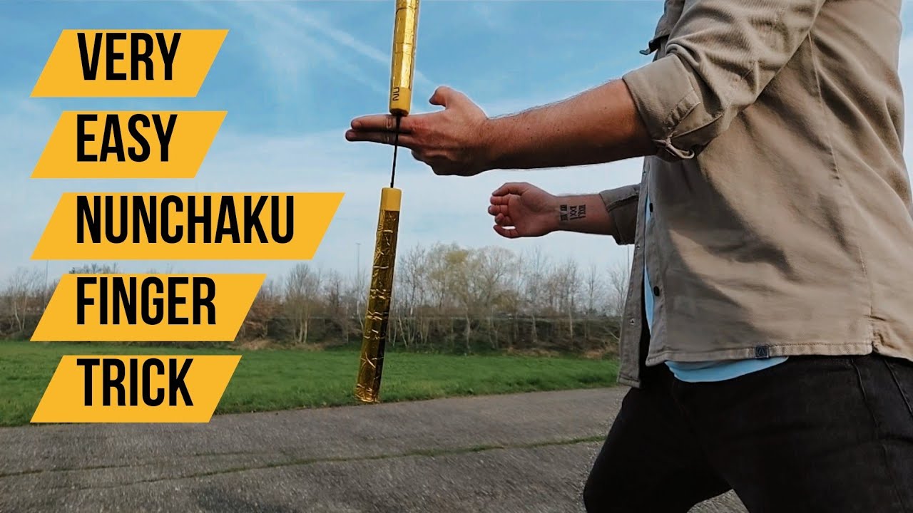 Very Easy Nunchaku Finger Trick