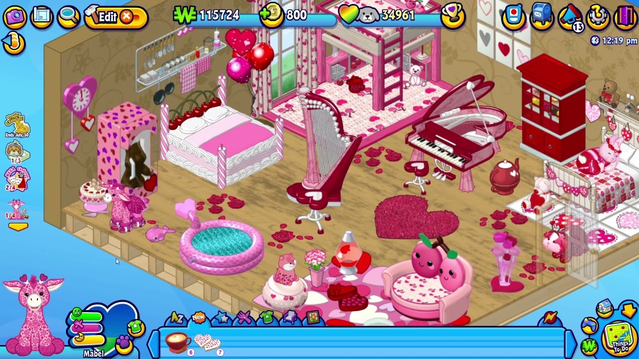 Indoor Rooms | Webkinz house tour by Lola Rose