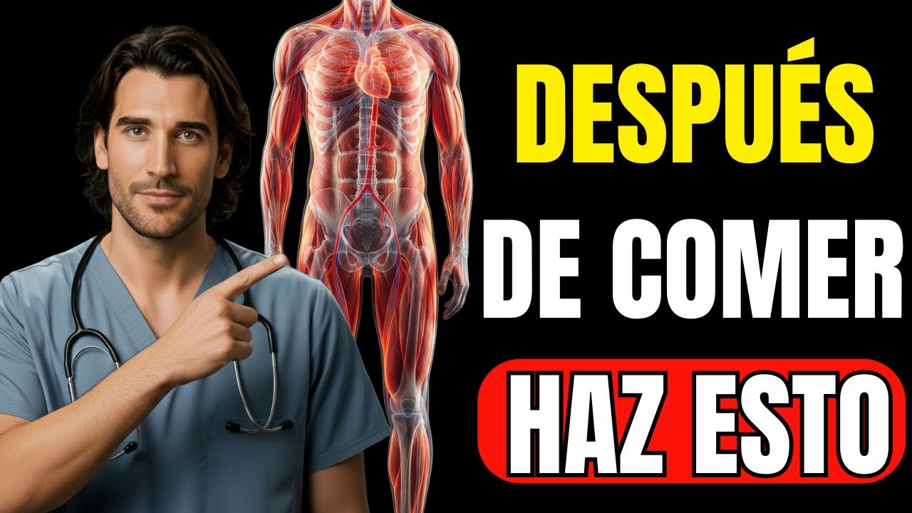 Haz Estos 3 Movimientos Después de Comer y Tu Cuerpo Empieza a Sanar