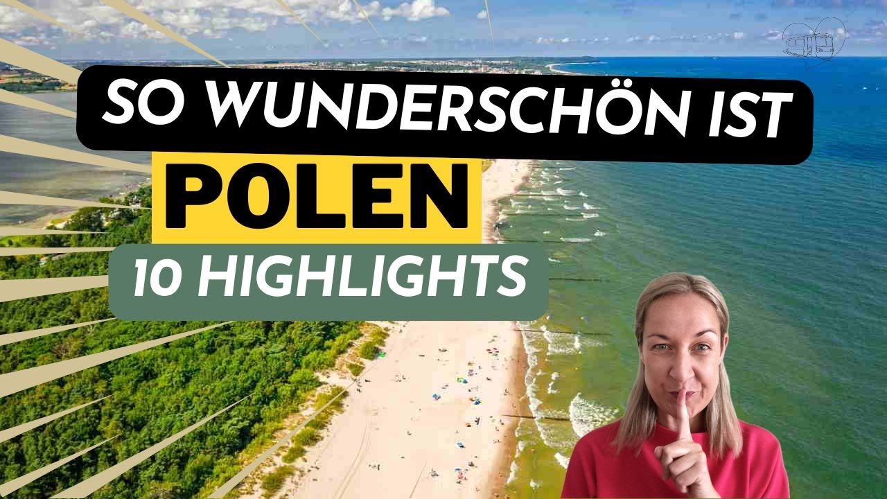 😲 POLEN - 10 TOP Highlights und Sehenswürdigkeiten für deine Rundreise