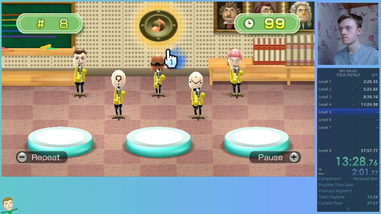 Wii Music - Pitch Perfect Speedrun in 27:19