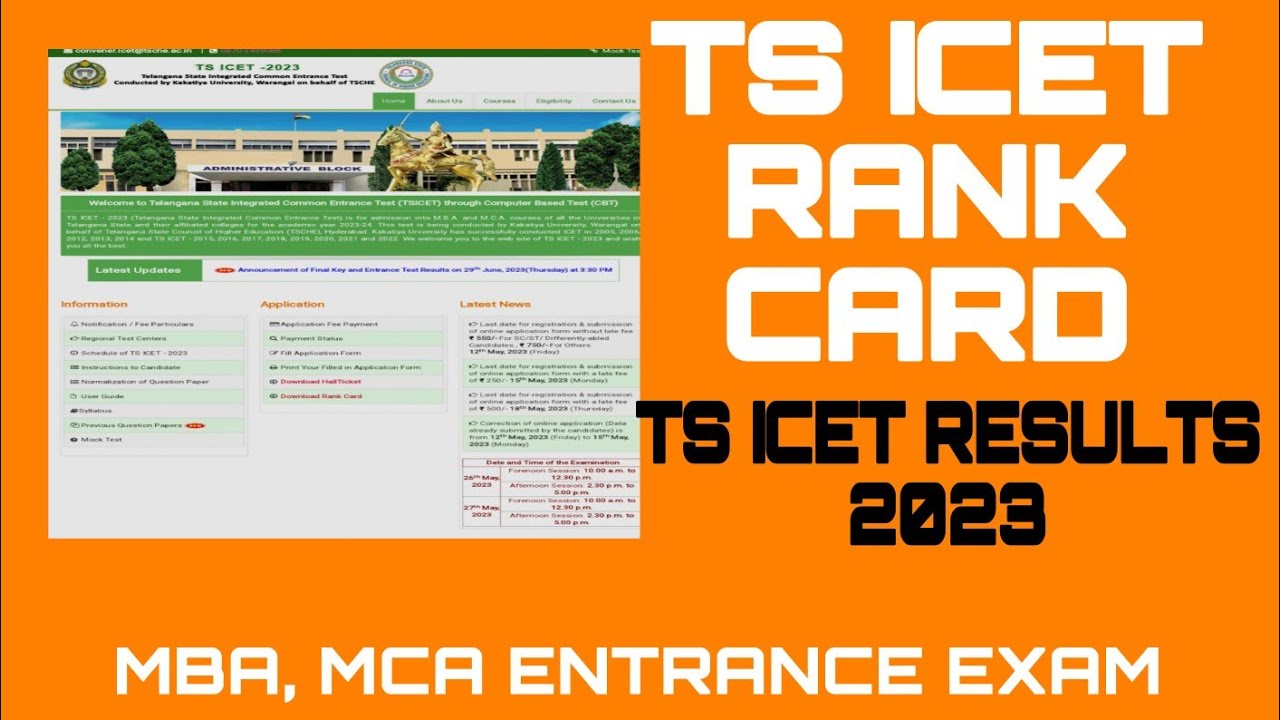 HOW TO DOWNLOAD TS ICET RANK CARD | TS ICET RESULTS | #tsicet #icet #mba #mca #education #mbappe