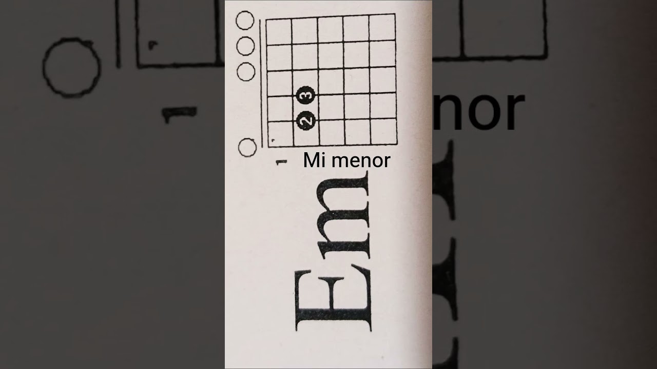 Aprende este acorde en 15 segundos 