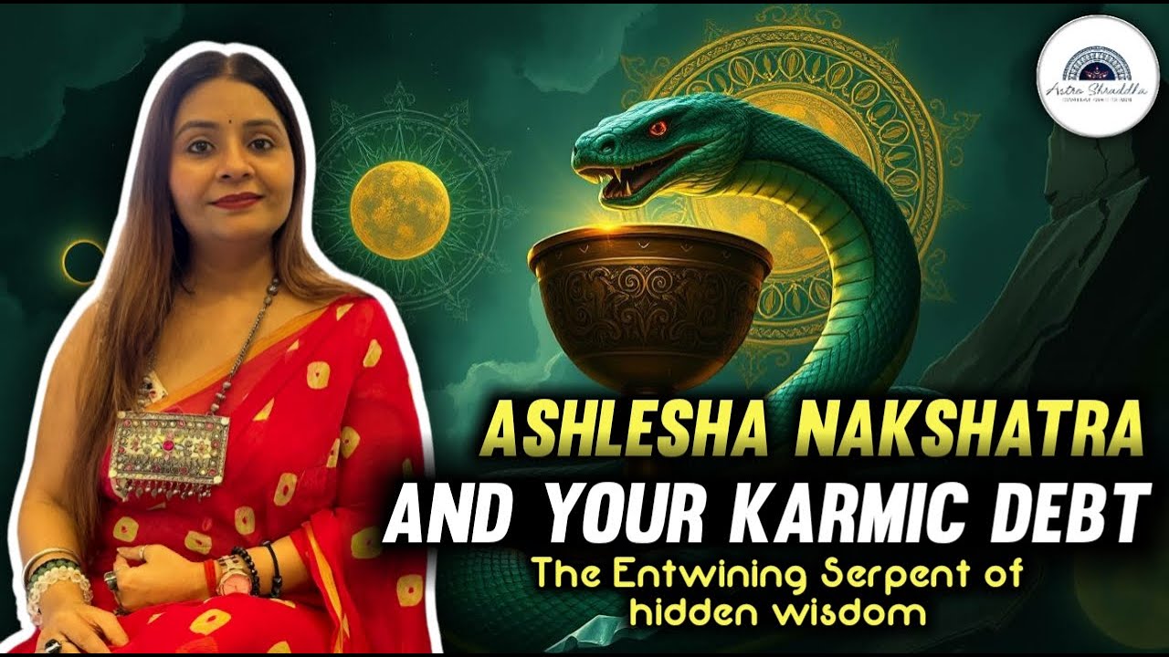 Ashlesha Nakshtra & your Past Karmic Debts #astrology #karmicdebt #horoscope #nakshatra #jyotish